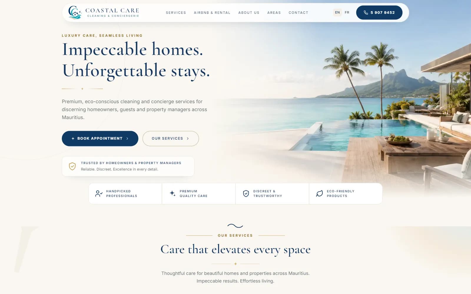 Coastal Care, Une prise de RDV qui rejoint les clients là où ils répondent : WhatsApp.